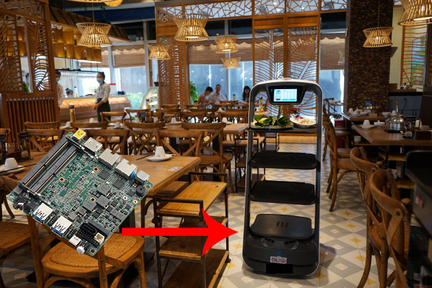派勤嵌入式硬件產(chǎn)品攜手服務(wù)機(jī)器人,為餐飲業(yè)注入新動力 派勤嵌入式硬件產(chǎn)品攜手服務(wù)機(jī)器人,為餐飲業(yè)注入新動力